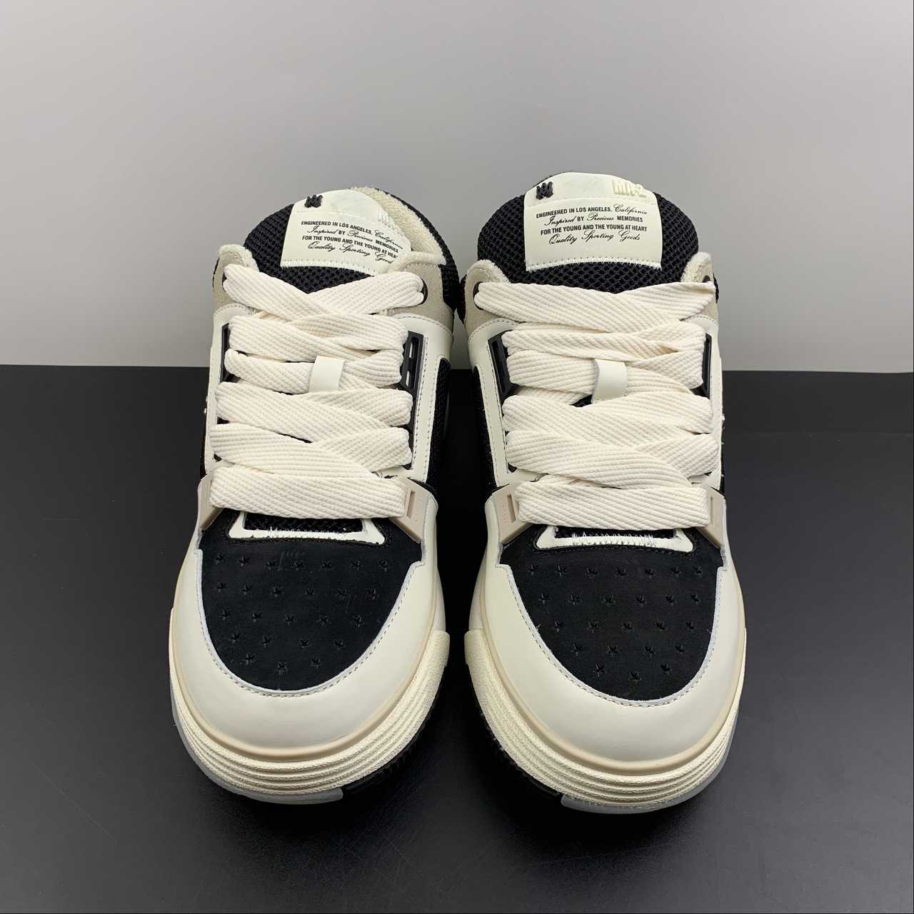 AMIRI SNEAKER MA-1 AMFOSR1097-087 bianco nero