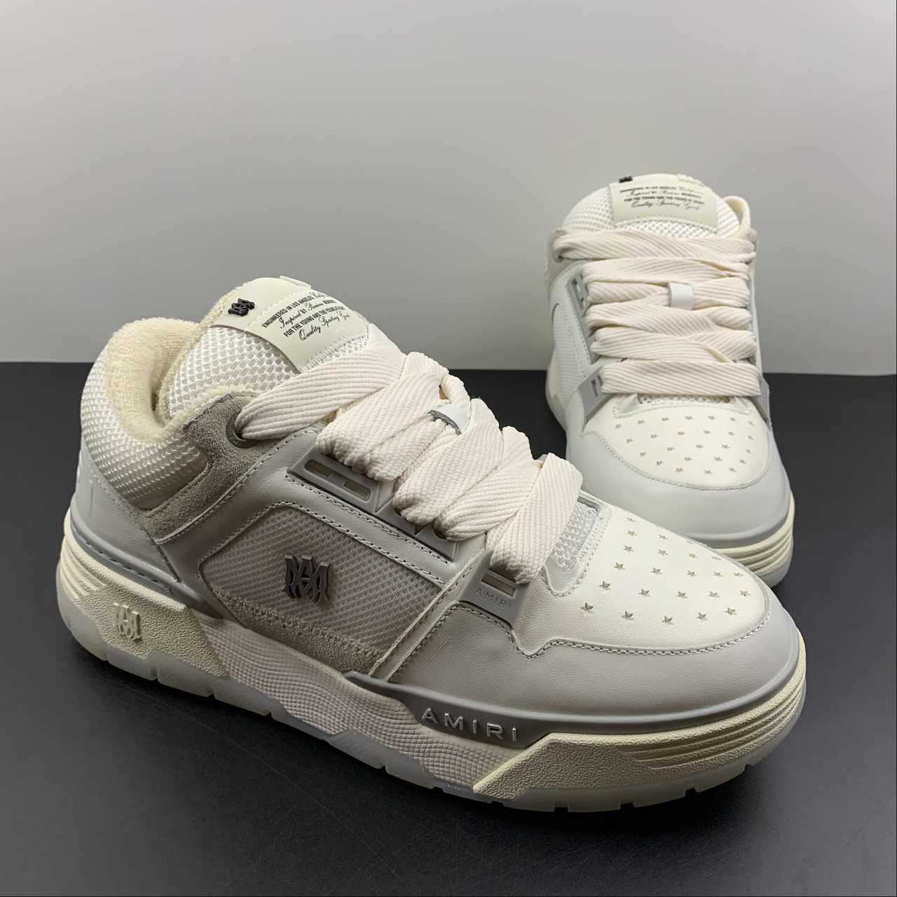 AMIRI SNEAKER MA-1 AMFOSR1097-100 bianco