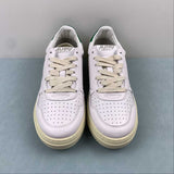 Autry Medalist Low bianco inserto verde