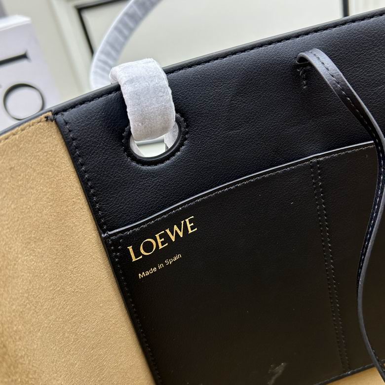 Loewe Anagram Tote Bag nero