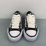 Maison Mihara Yasuhiro x MMY AMIRI Skel-Top Low nero