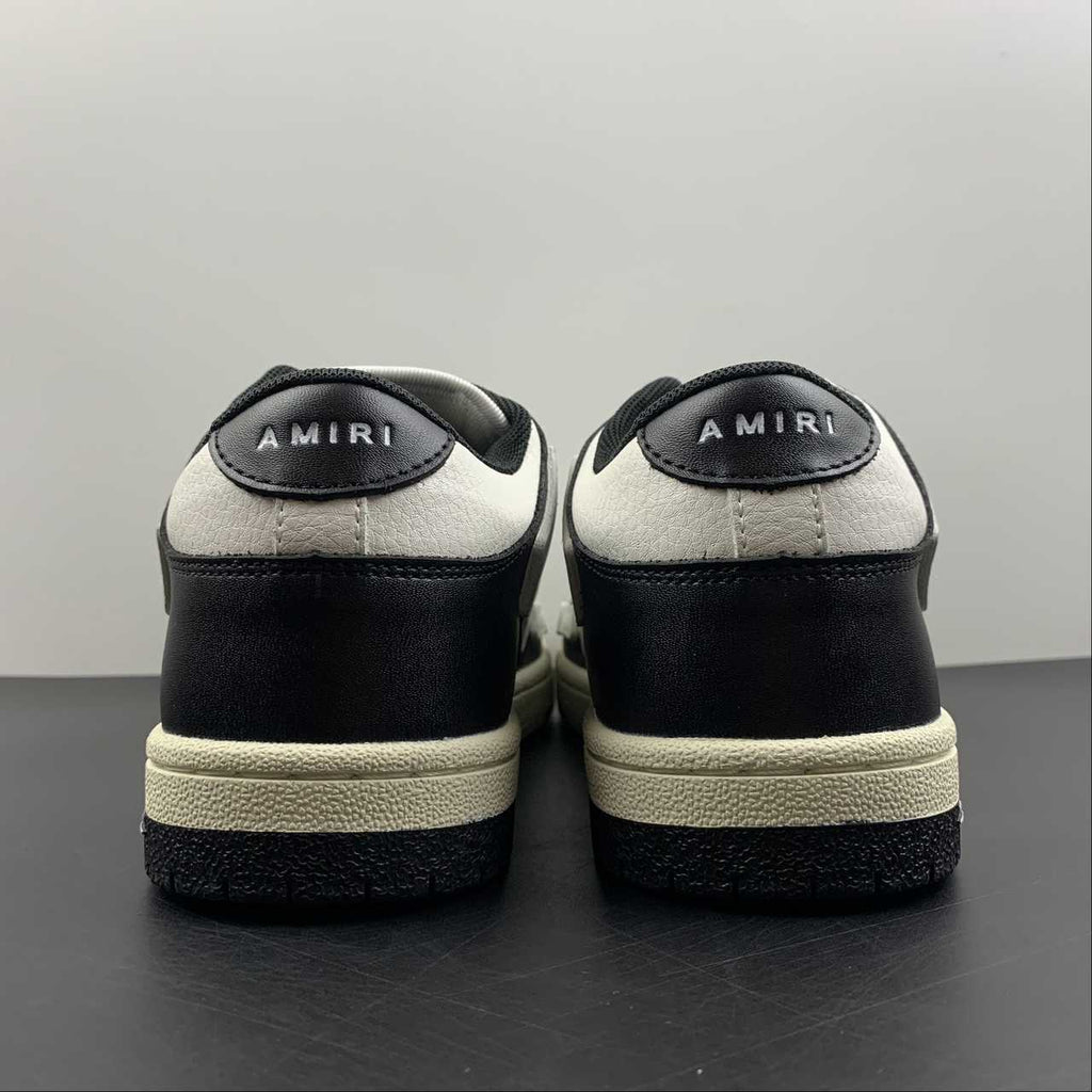 Amiri Skeleton Top Low bianco nero
