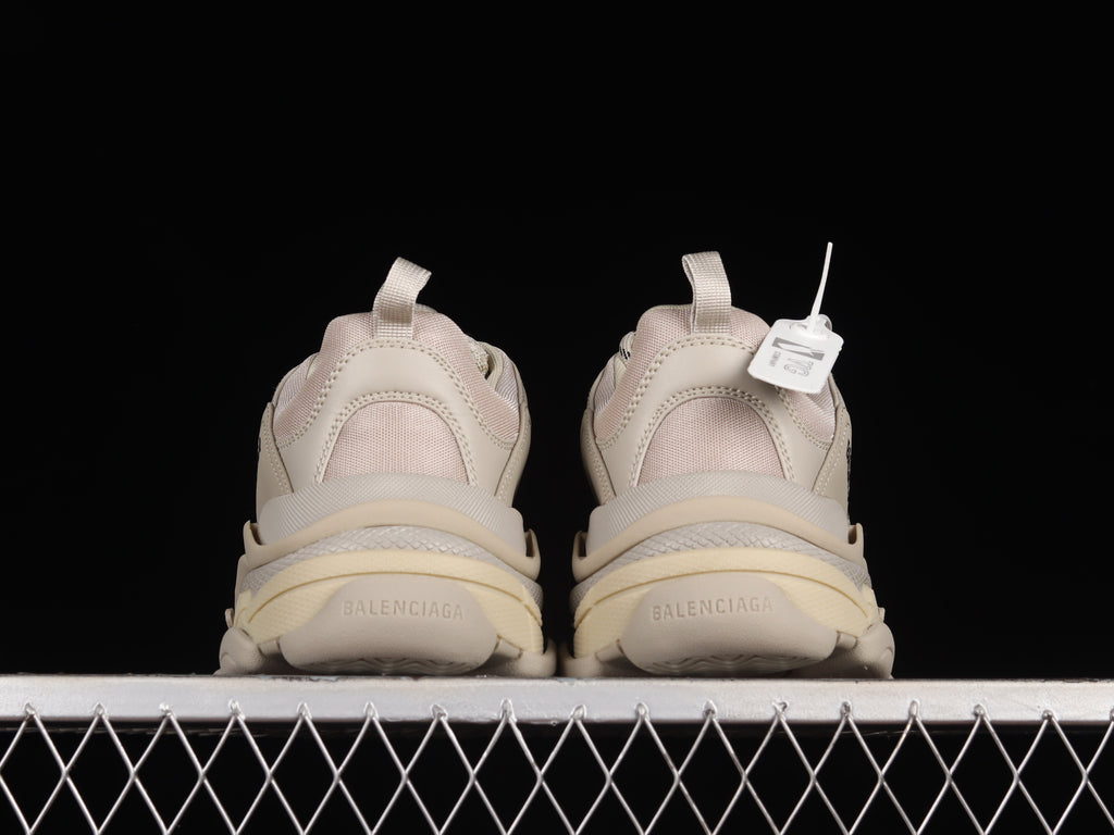 Balenciaga Triple S sneakers white transparent bottom