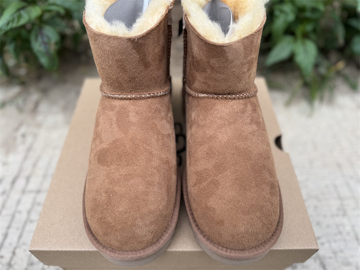 UGG Mini Bailey Bow II Boot castagna