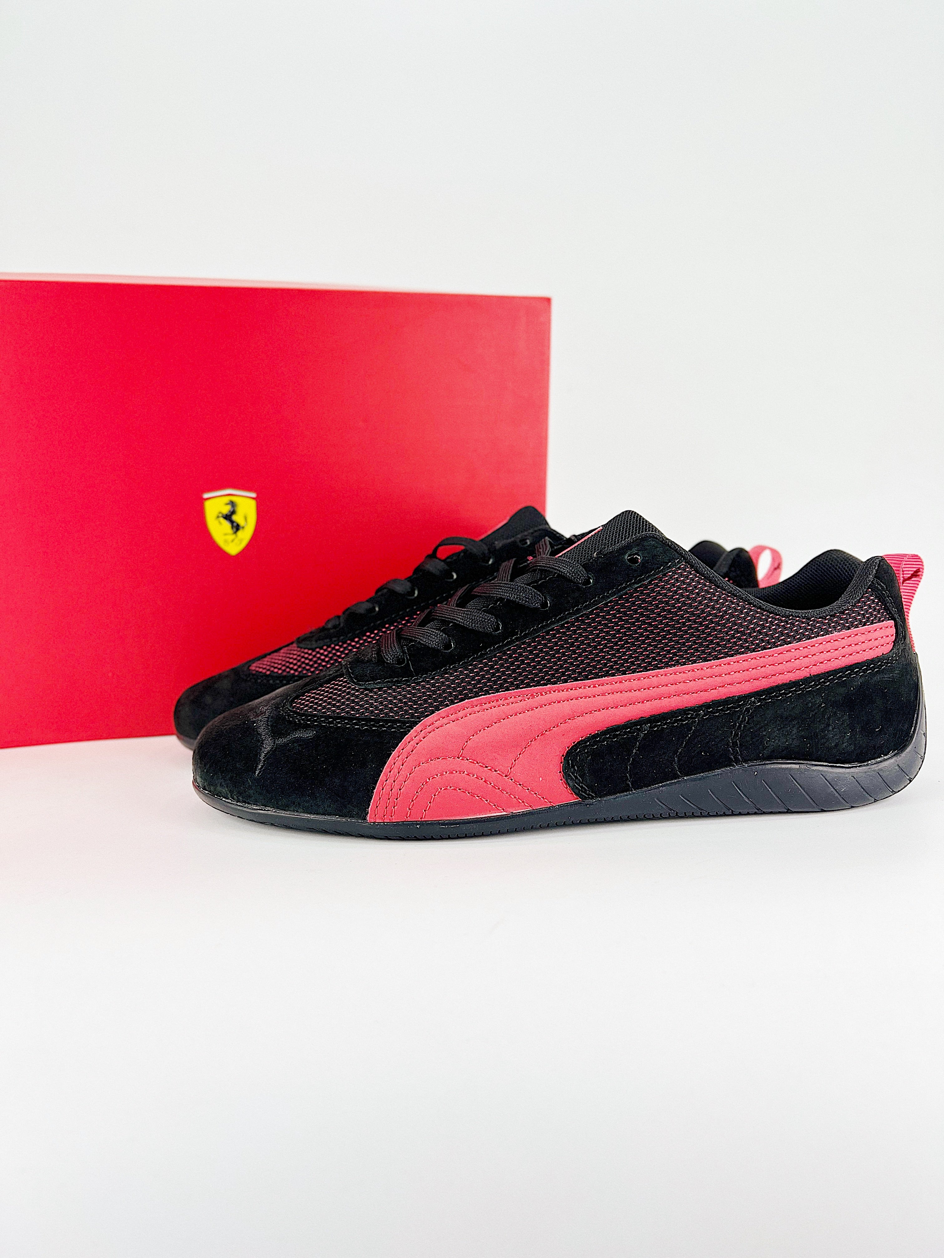 Puma Speedcat OG nero rosso unisex