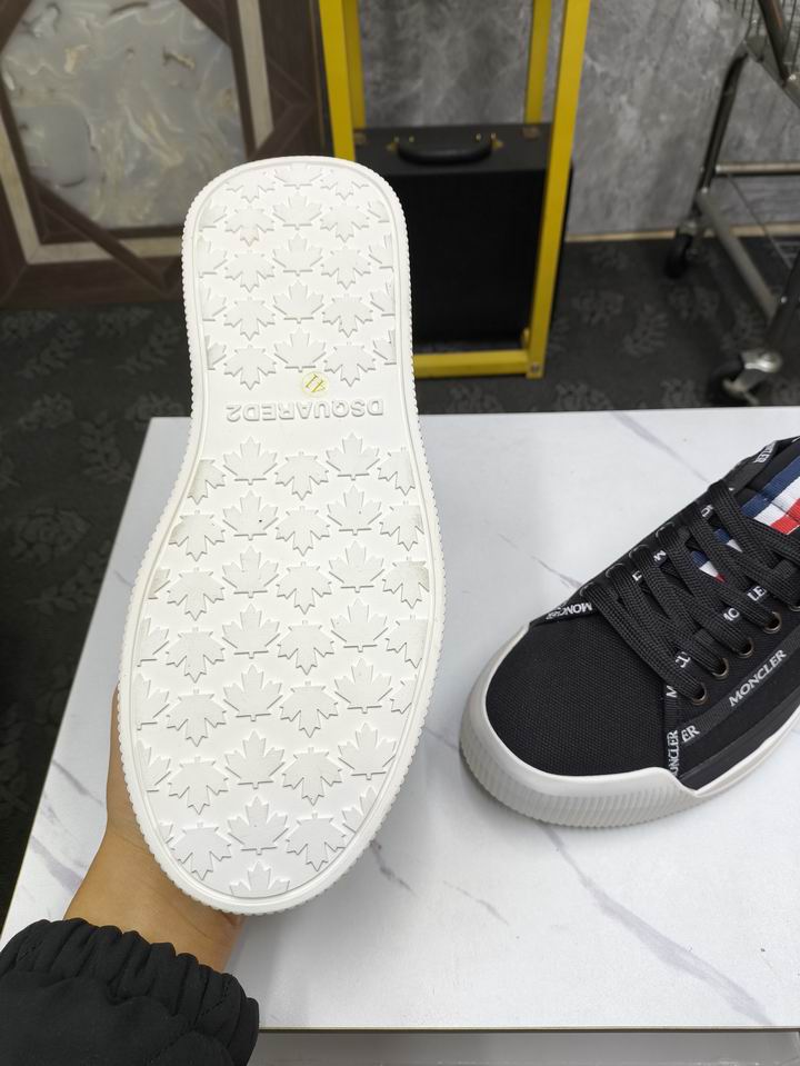 Moncler unisex white sneakers