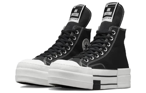 Converse Drkshdw Chuck Taylor All Star Dbl Drkstar Hi Rick Owens Drkstar Black