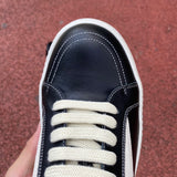 Rick Owens DRKSHDW Hollywood Sneakers in pelle con inserto beige