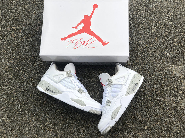 Nike Air Jordan 4 Retro White Oreo