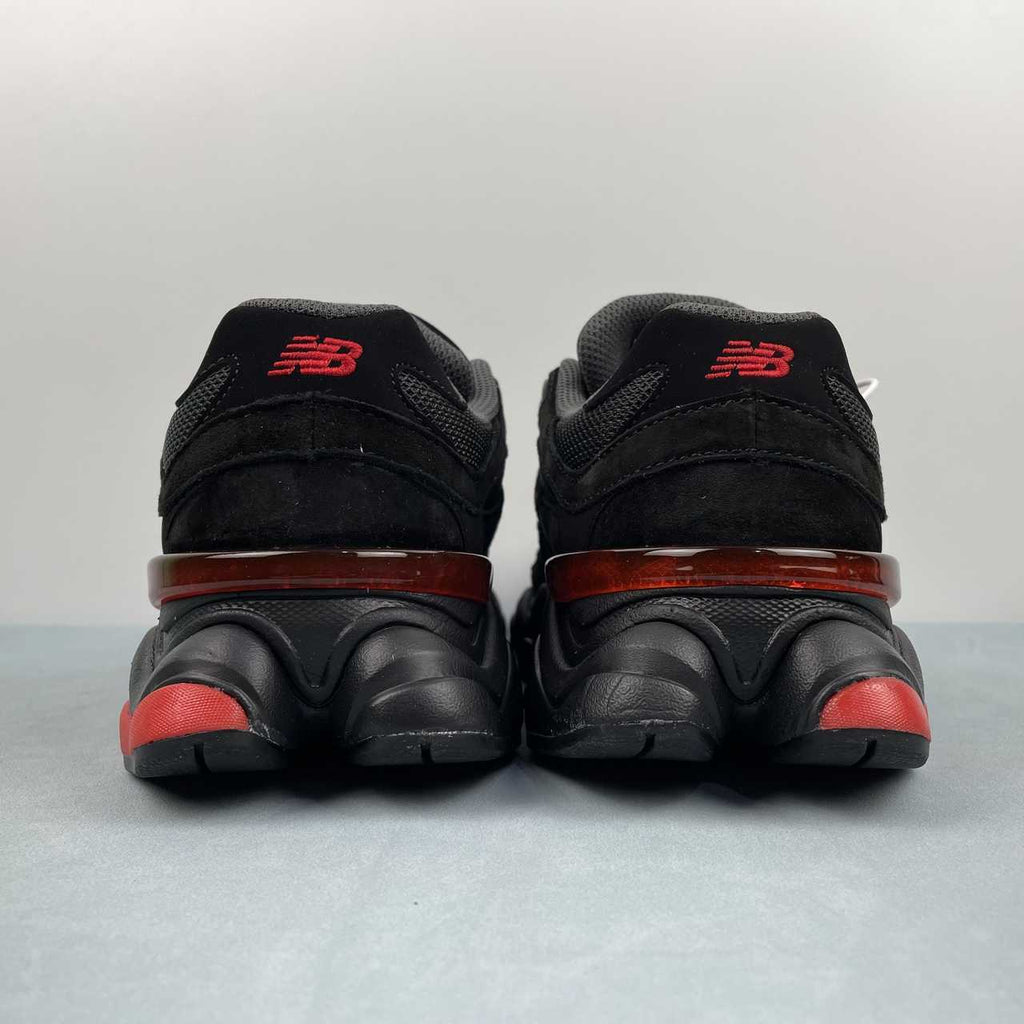 New Balance NB 9060 Black and Red - VIBES MILANO