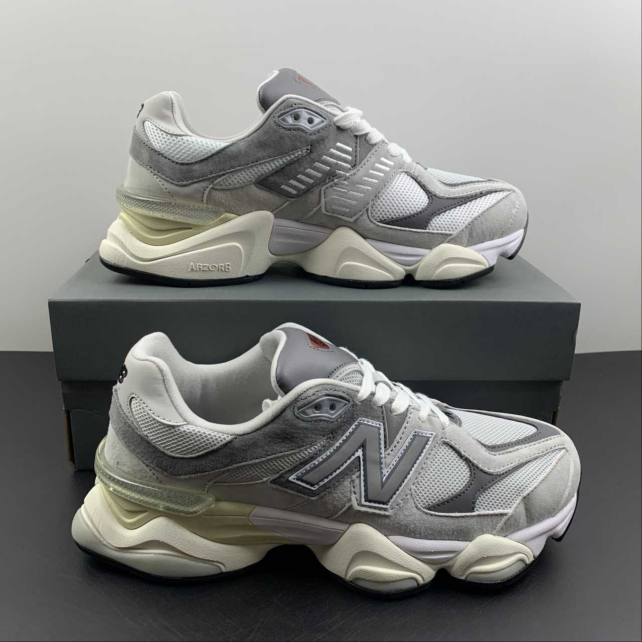 New Balance NB 9060 Gray Rain Cloud