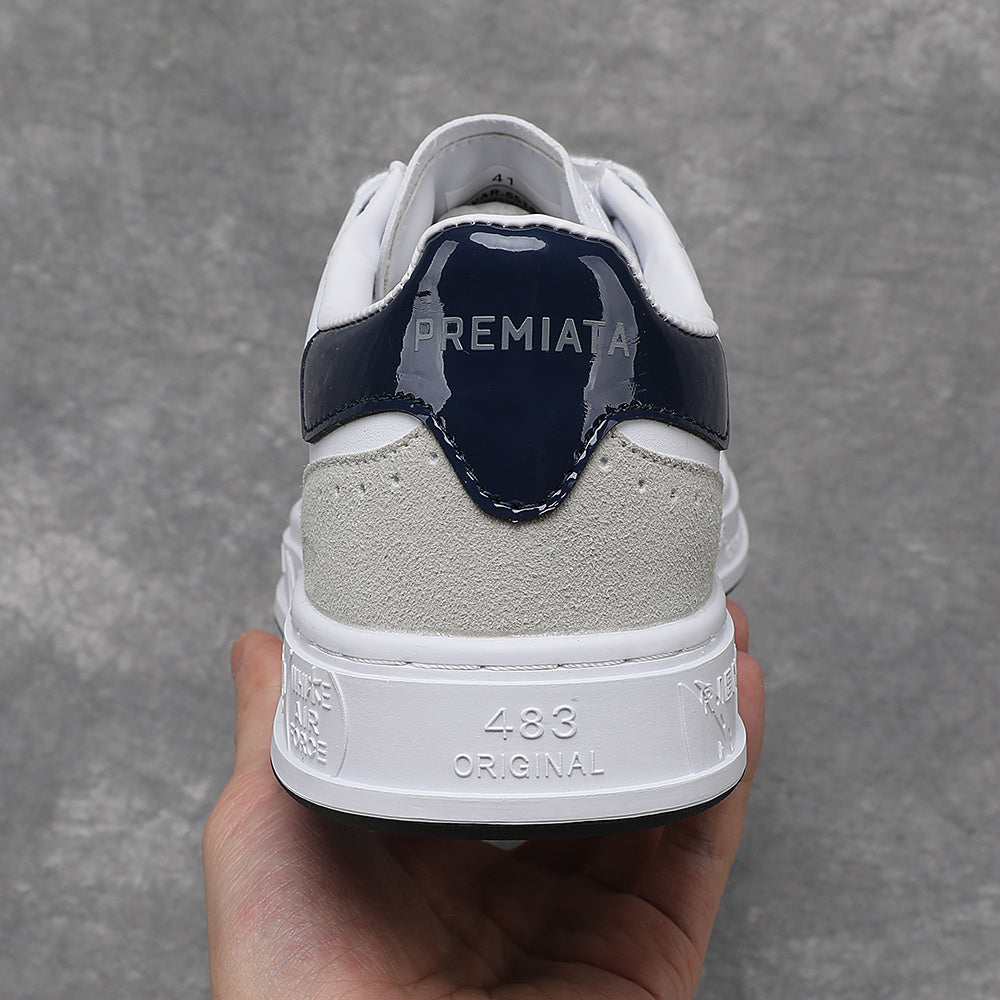 Premiata Quinn sneakers pelle bianco