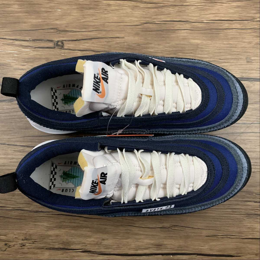 Nike Air Max 97 SE Run Club Black and Deep Royal Blue