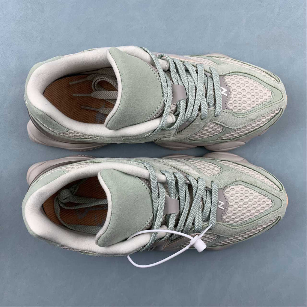 New Balance NB 9060 The Whitaker Group Missing Pieces Silver Moss Green