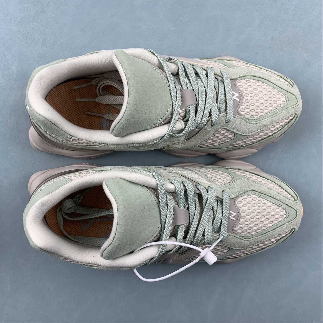 New Balance NB 9060 The Whitaker Group Missing Pieces Silver Moss Green