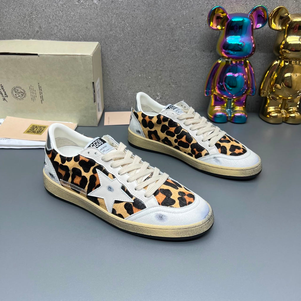 Golden Goose Ball Star low-top animalier