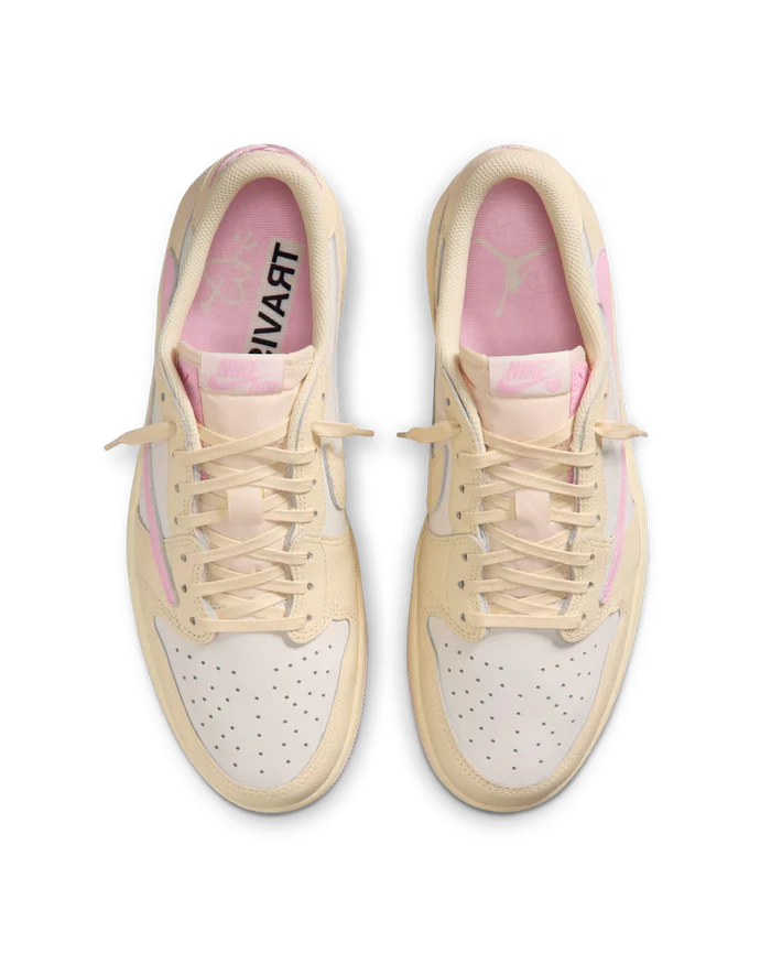 Travis Scott x Air Jordan 1 low OG SP Shy Pink