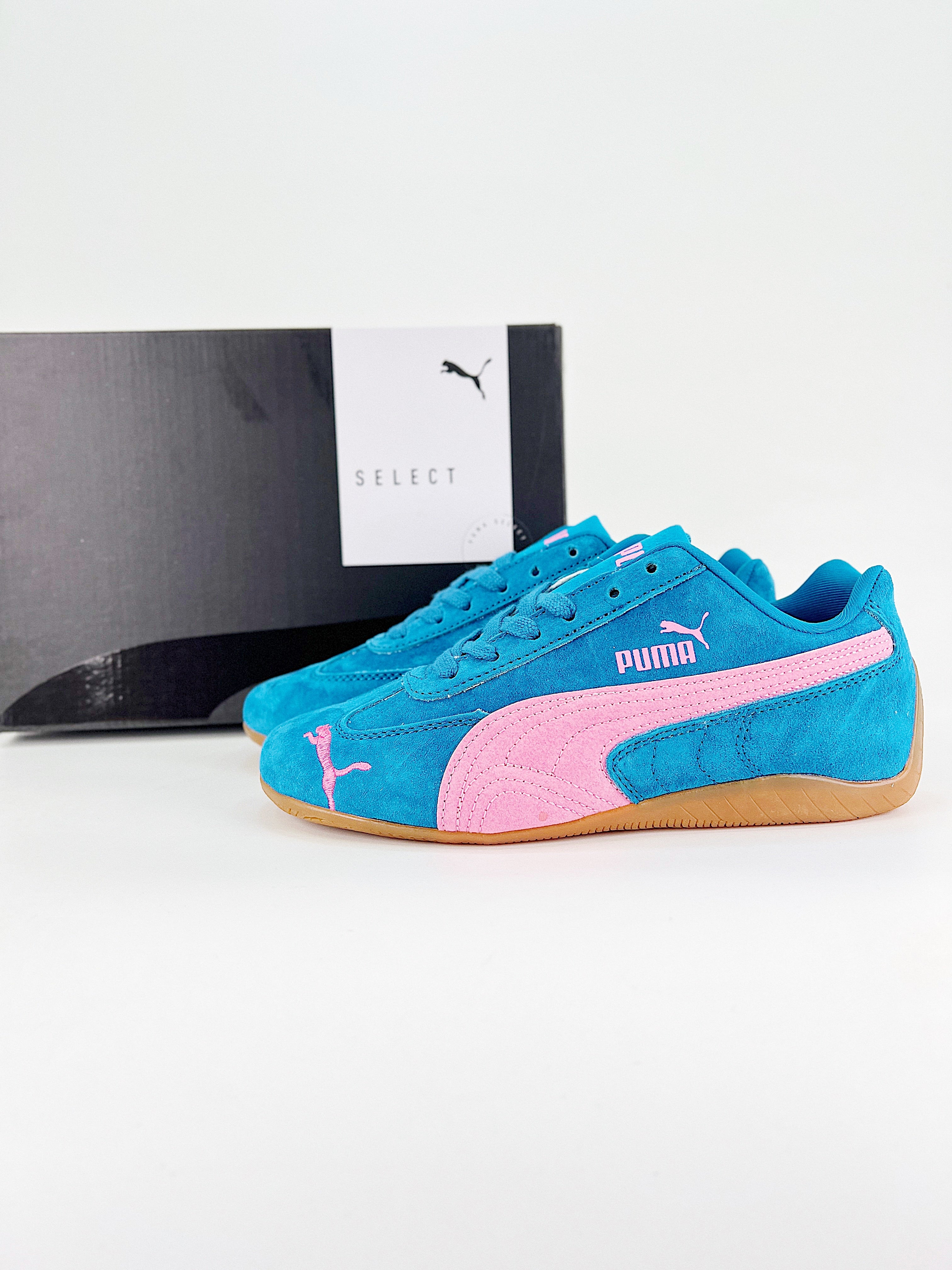 Puma Speedcat OG azzurro rosa donna