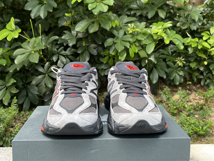 New Balance NB 9060 Gears Up in Grey, Black and Red