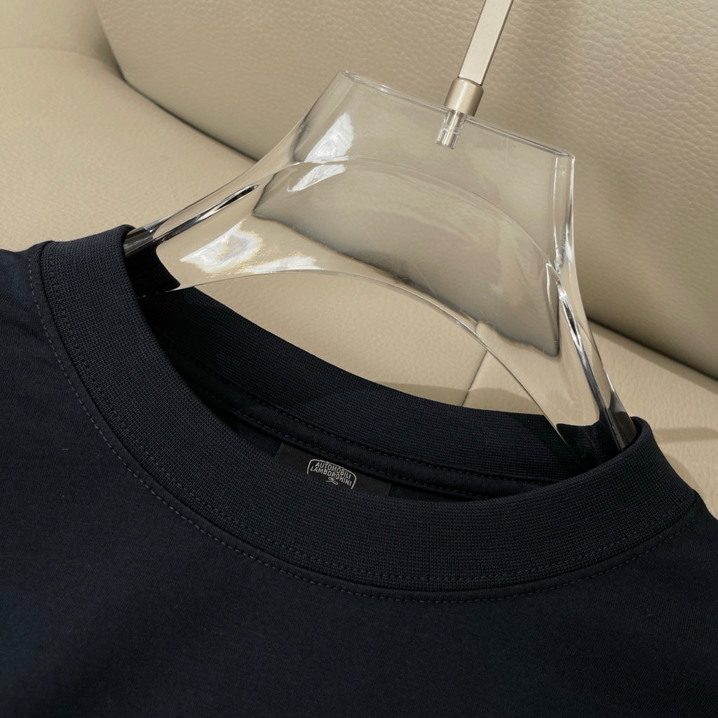 BALENCIAGA X LAMBORGHINI T-SHIRT OVERSIZE NERO DÉLAVÉ