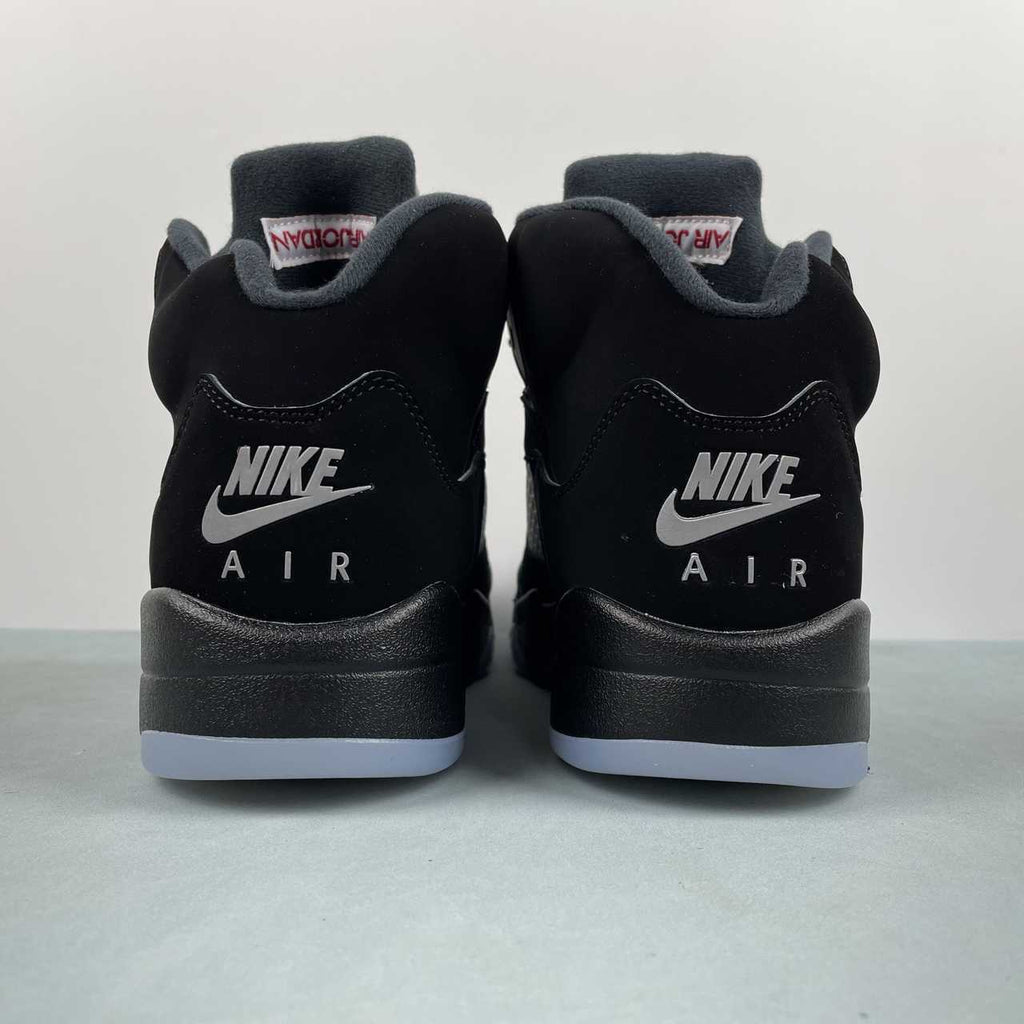 Nike Air Jordan 5 Retro Black Metallic Reimagined - VIBES MILANO