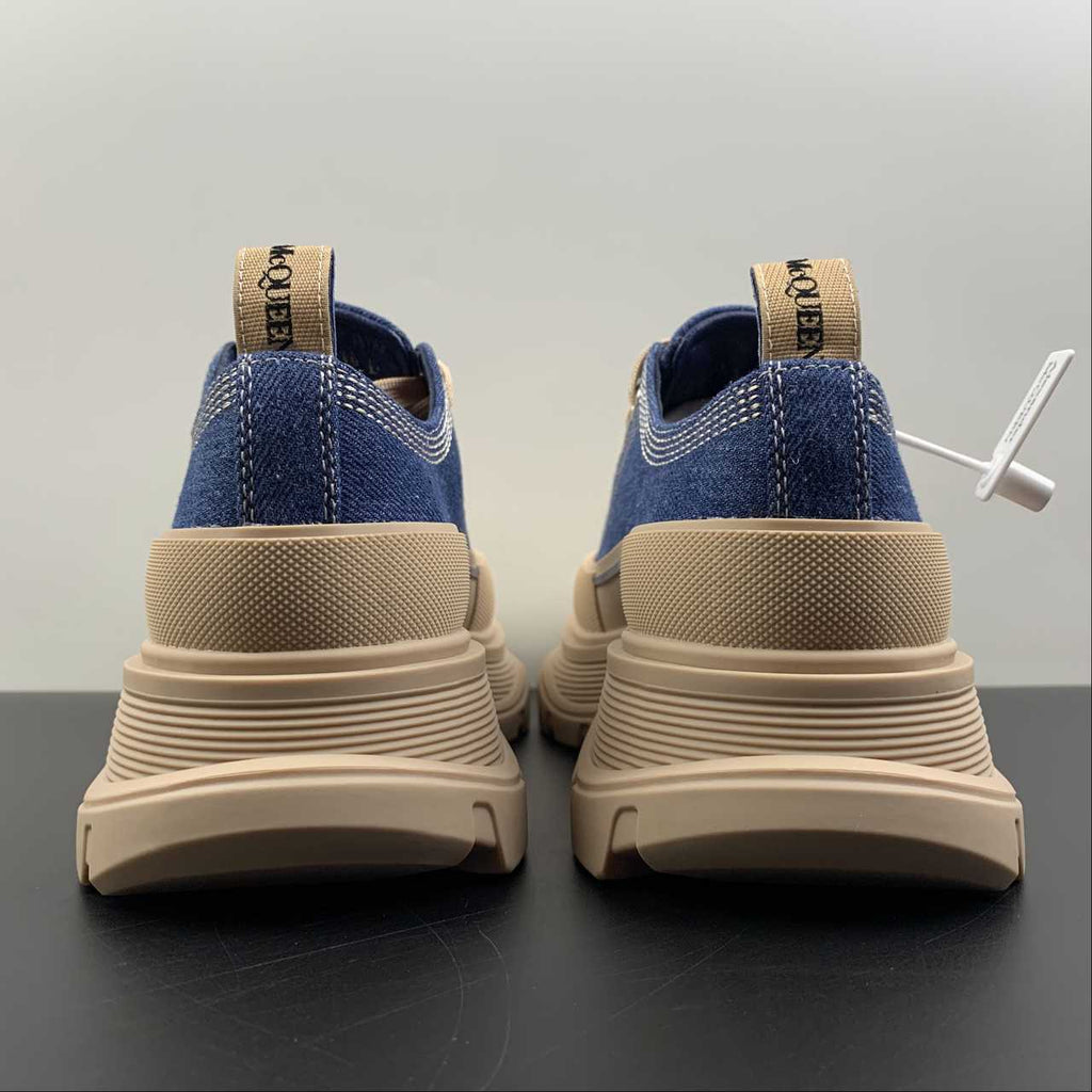 Alexander McQueen Tread Slick Cream Canvas sneakers