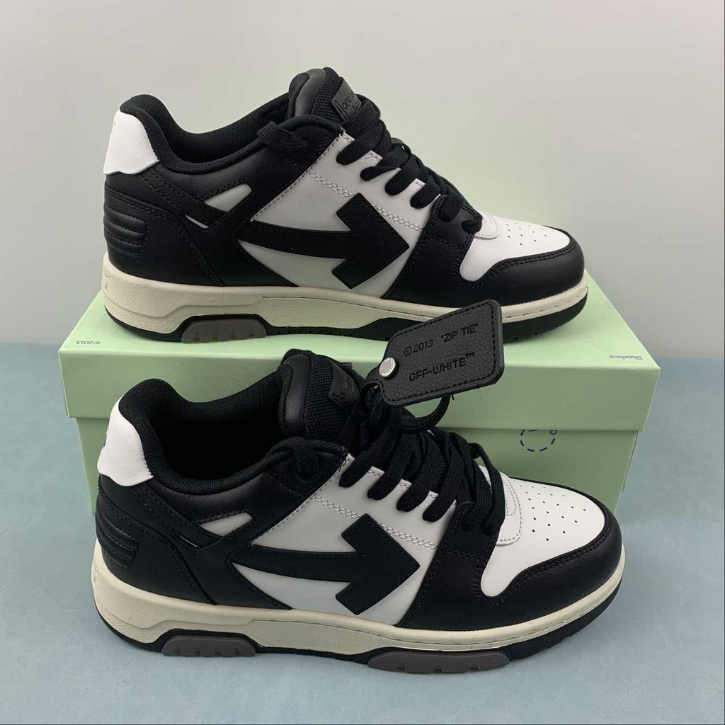 Off- White OOO Out Of Office sneakers Low Tops black white