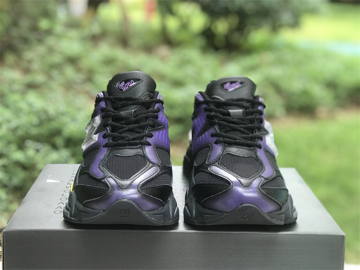 New Balance NB 9060 Mowalola Burglarwear Black Purple Yellow
