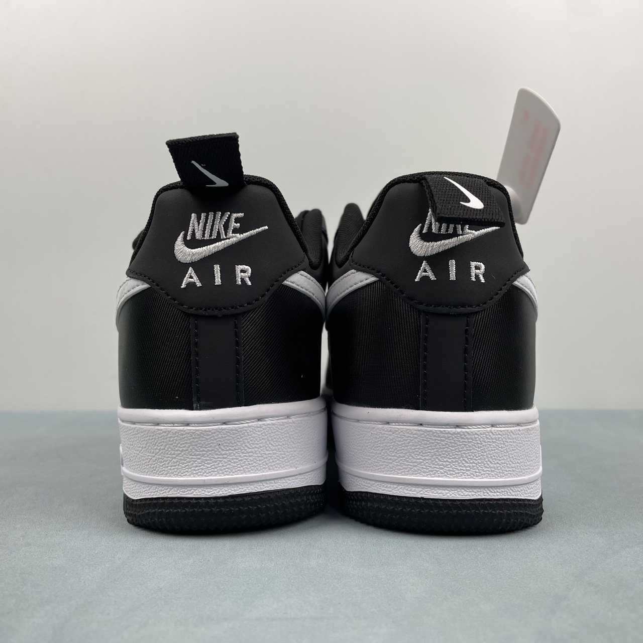 Nike Air Force 1 Low 07 TECH ESS Black White - VIBES MILANO