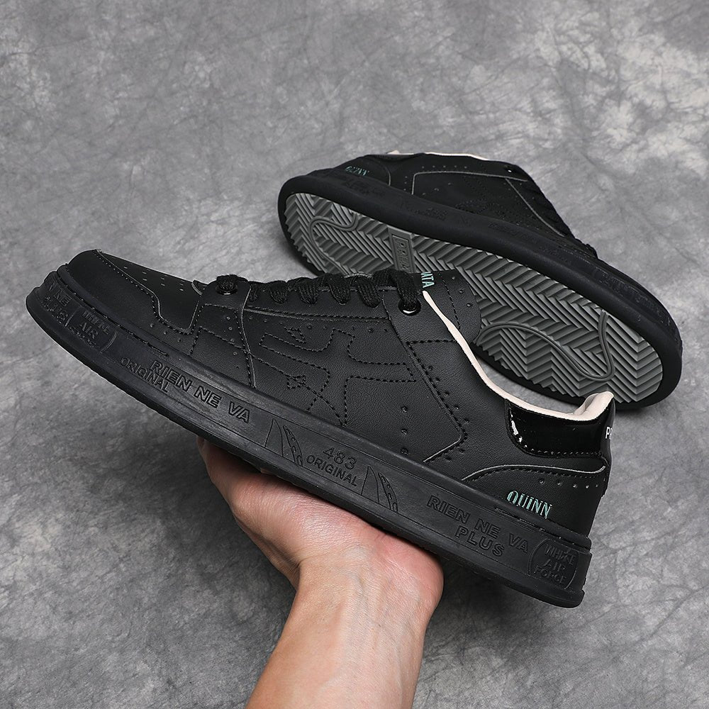 Premiata Quinn sneakers pelle nero - VIBES MILANO