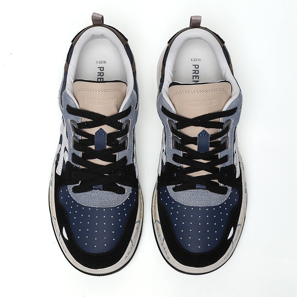 Premiata Drake sneakers suede blue - VIBES MILANO