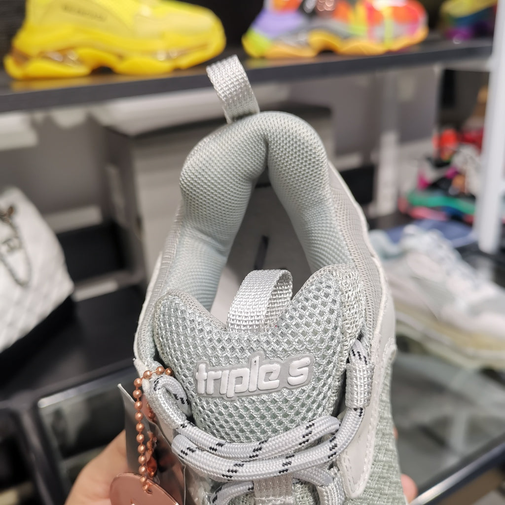 Balenciaga Triple S sneakers white transparent bottom