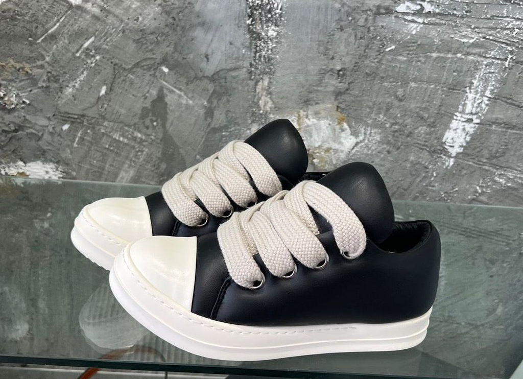 Rick Owens Sneakers Jumbolace Low Sneaks in pelle
