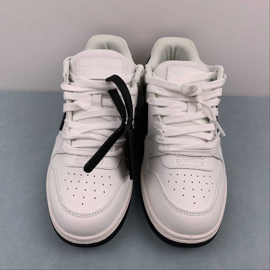 Off-White OOO Out Of Office sneakers in pelle white black