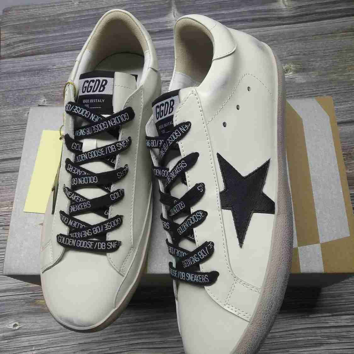 Golden Goose Superstar nappa bianca
