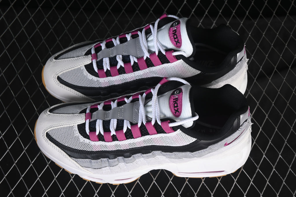 Nike Air Max 95 summit white and cactus flower