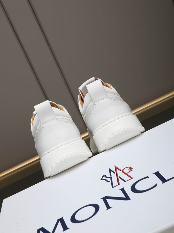 Moncler unisex white sneakers