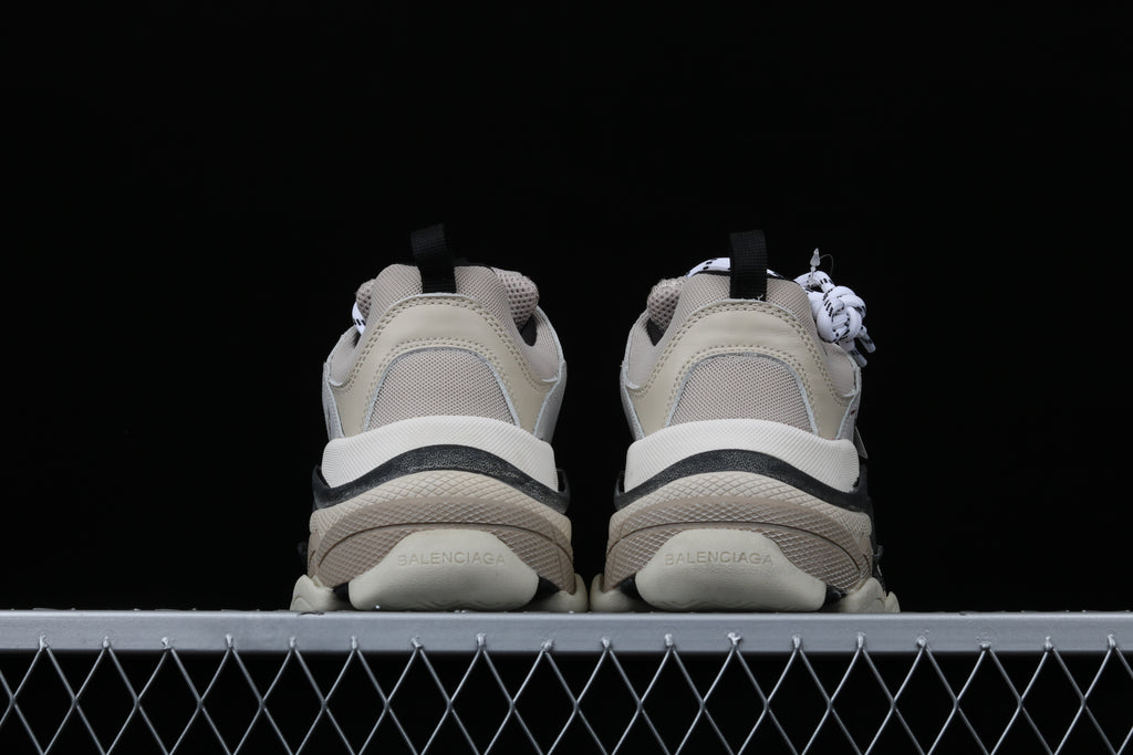Balenciaga Triple S sneakers white transparent bottom