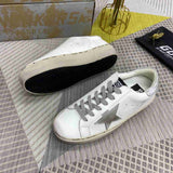 Golden Goose Hi STAR platform bianco e inserti grigi