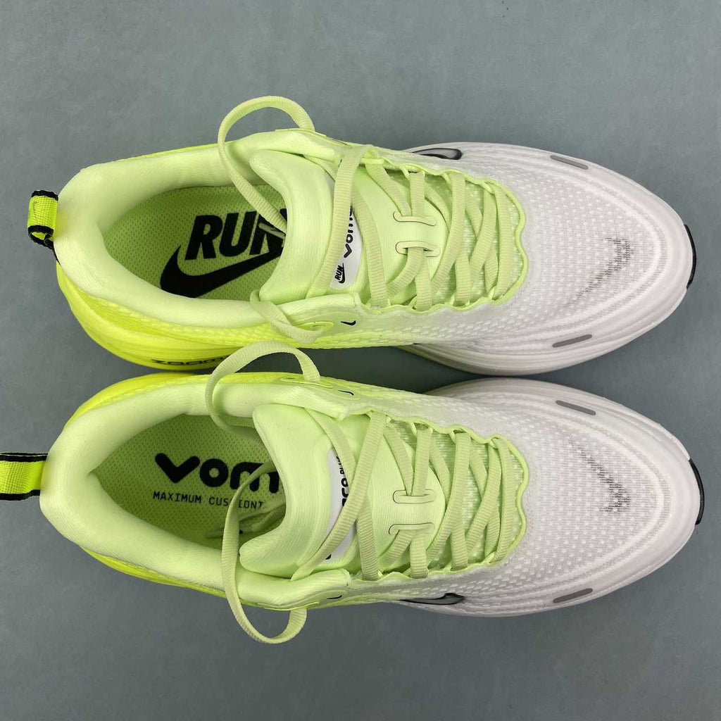 Nike Vomero Plus Running Shoes White Fluorescent Green – Daily Trainer Ammortizzato