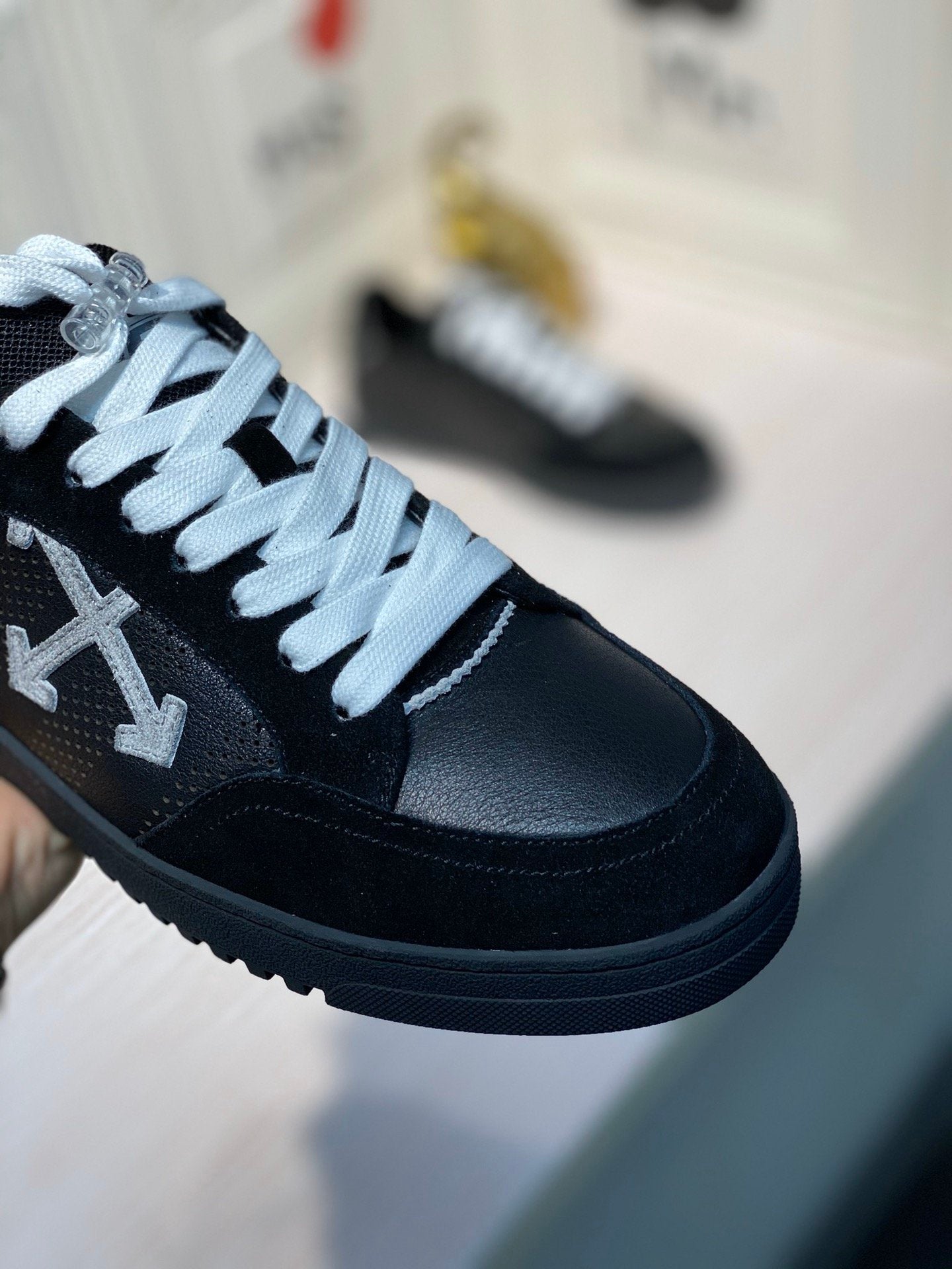 Off-White c/o Virgil Abloh Black Helvetica