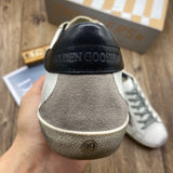 Golden Goose Superstar nappa bianca classica/tallone nero