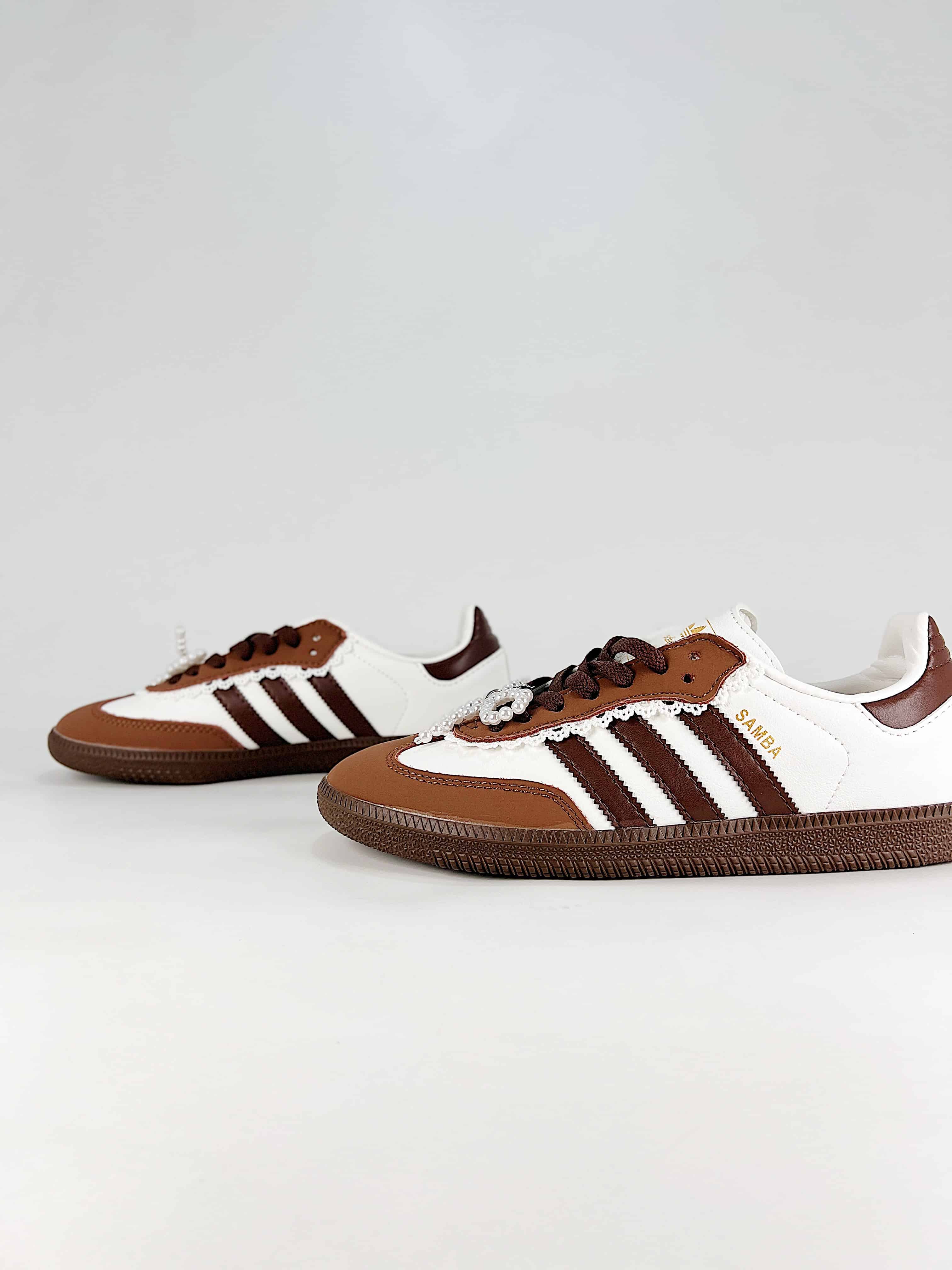 Adidas Samba OG Lace and Pearls