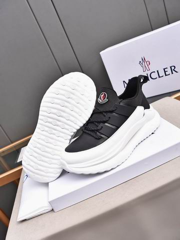 Moncler unisex white sneakers
