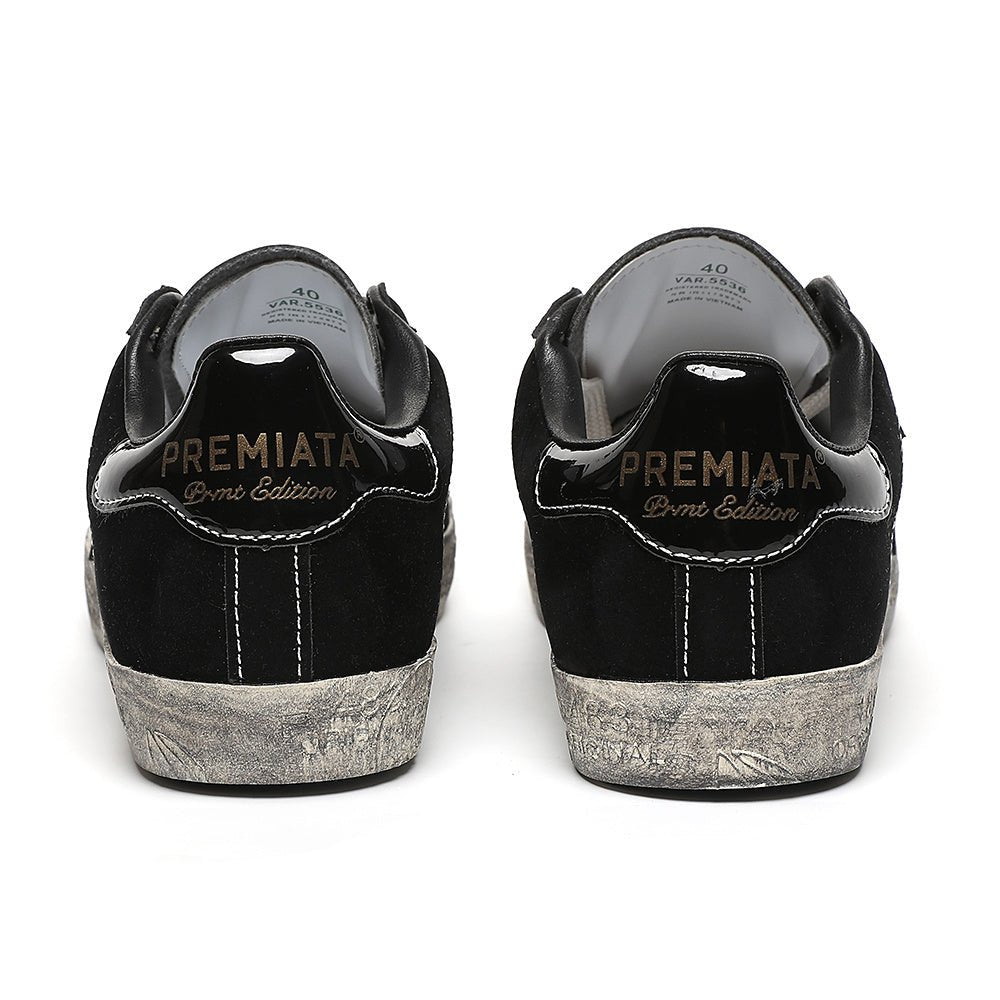 Premiata Steven sneakers pelle black - VIBES MILANO