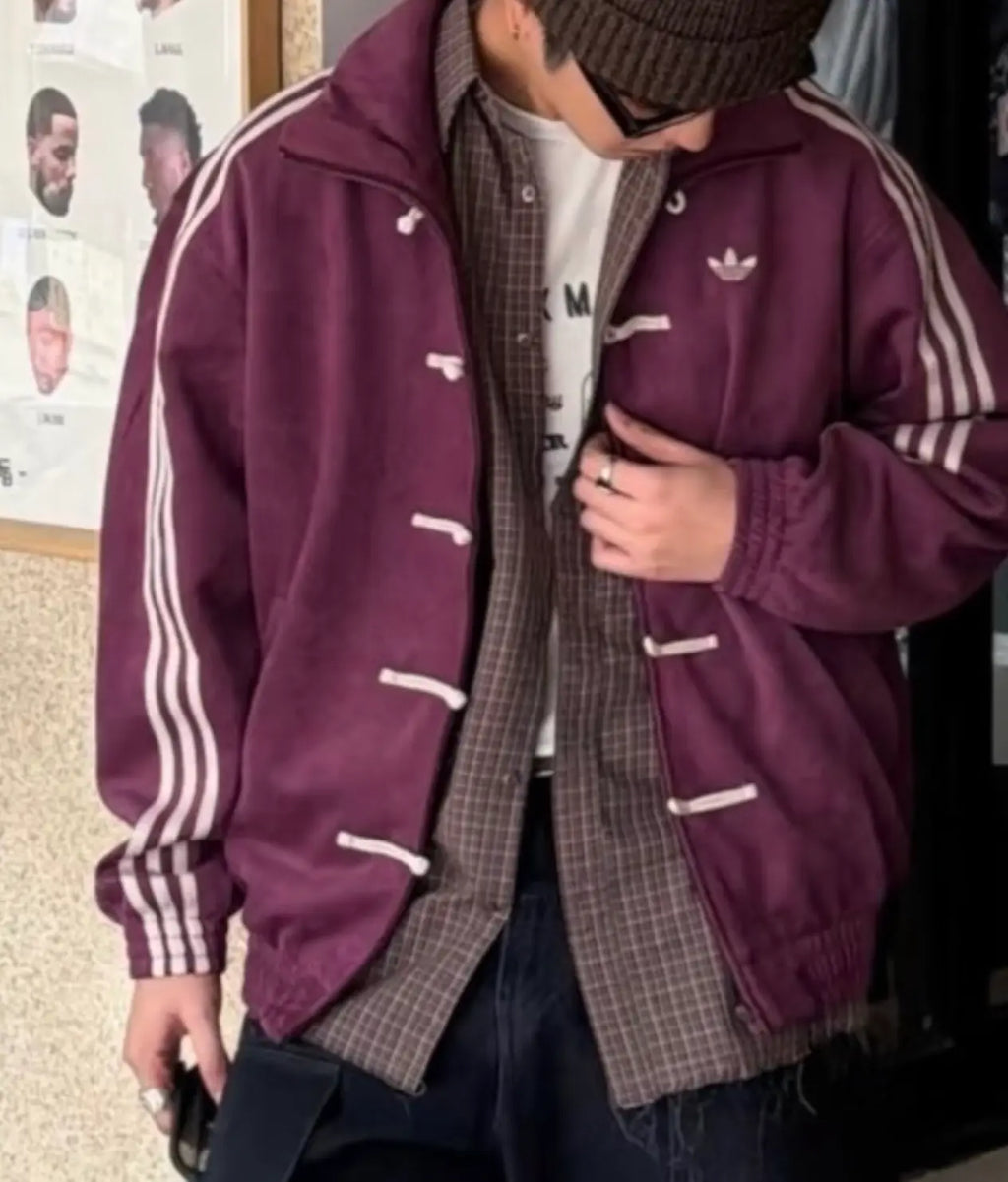Adidas Tang Jacket felpa Chinese New Year Purple