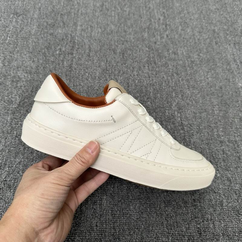 Moncler unisex white sneakers