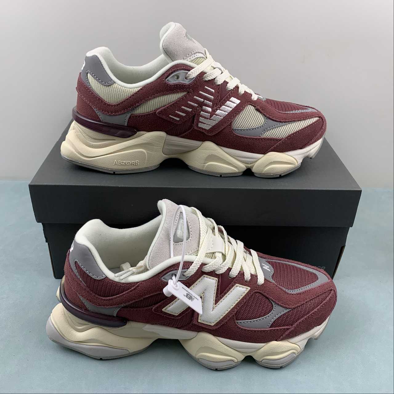 New Balance NB 9060 Vashed Burgundy
