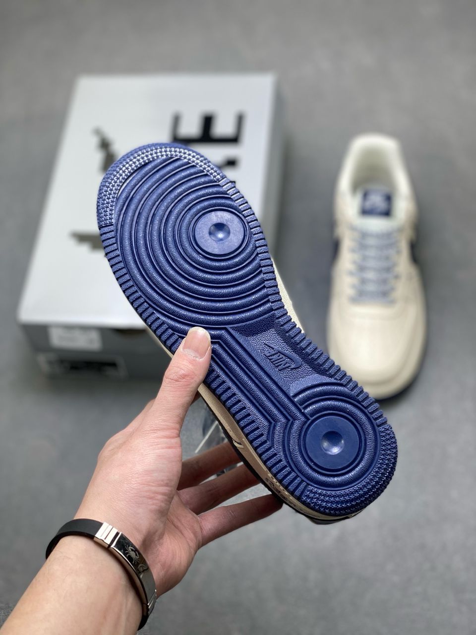 Nike Air Force 1 07 Low x Stussy beige blue