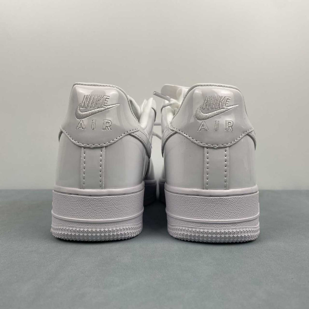 Nike Air Force 1 Low White Patent Leather - VIBES MILANO